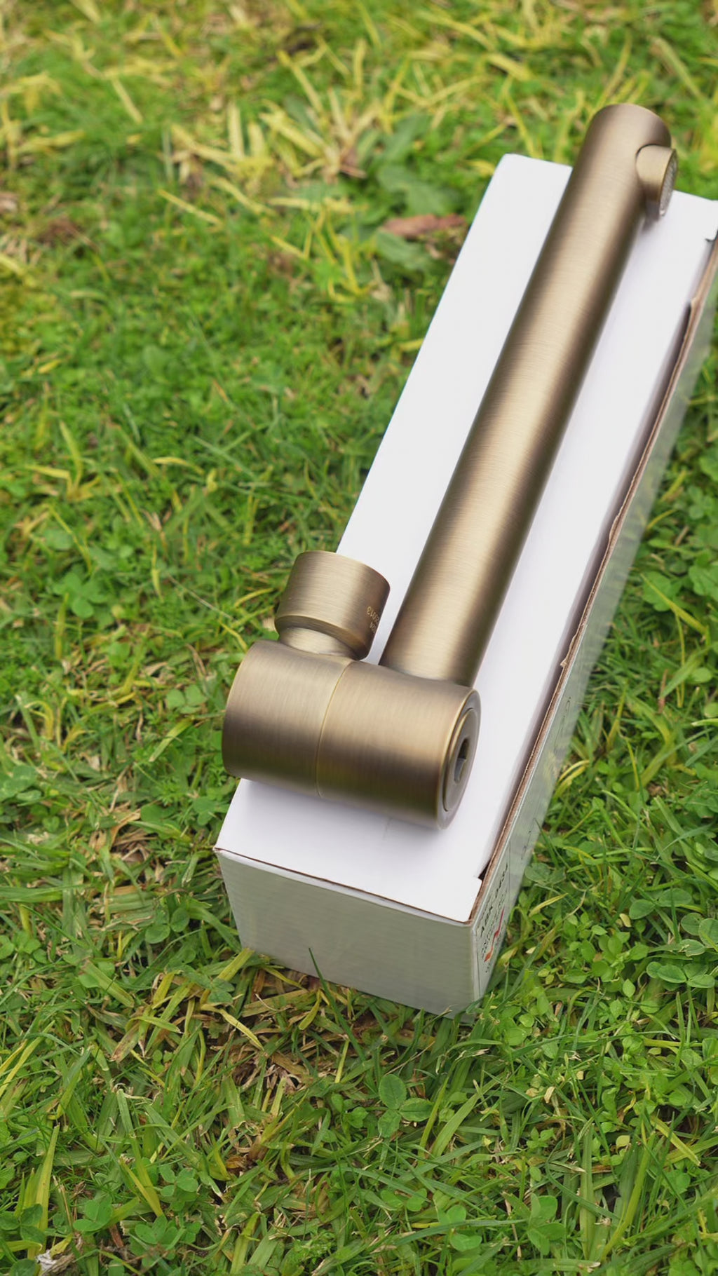 Seville Antique Brass Bath Spout – Swivel