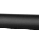 Black Bath Spout CHK-701 with cylindrical design and matte black finish.