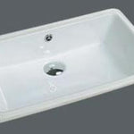 Under Counter Basin MG-540E with glossy white ceramic finish and modern design.