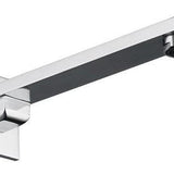 PK-7156 Bath Spout, 188mm, sleek chrome finish, modern square-edged design, efficient bath spout for contemporary bathrooms.