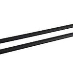 Round Double Towel Rail Black – Modern Bathroom Towel Rack 600mm, 750mm, 900mm Sizes