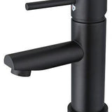 Black Round Basin Mixer