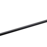 Black Square Single Towel Rail