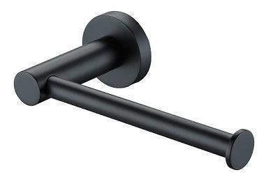 CH-5051-1 Black Round Toilet Paper Holder – Sleek and modern wall-mounted black toilet paper holder for contemporary bathrooms.