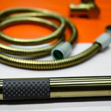 Marbella Brushed Gold Shower Hose & Sprayer