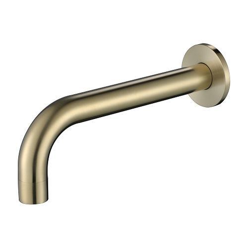 Marbella Brushed Gold Wall Spout