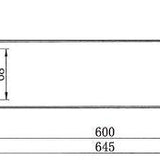 Valencia Brushed Nickel Metal Shelf