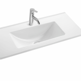 Ceramic Vanity Basin – Gloss White Top 750mmx360mmx190mm
