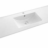 Ceramic Vanity Basin – Wide with Single Tap Hole and Wave Bowl Design 1500mmx460mmx200mm