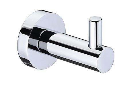 Chrome Round Robe Hook