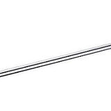 Round Single Towel Rail – Chrome 600mm, 750mm, 900mm sizes for modern bathrooms with sleek design.