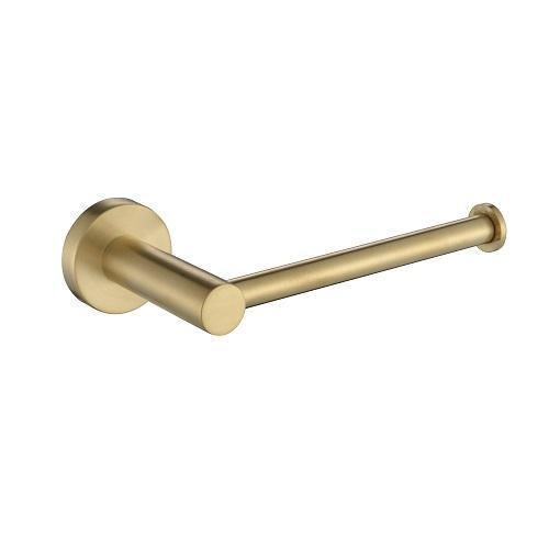 Brushed Gold Toilet Roll Holder