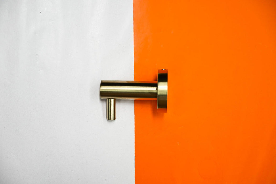 Brushed Gold Round Robe Hook