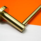 Brushed Gold Toilet Roll Holder