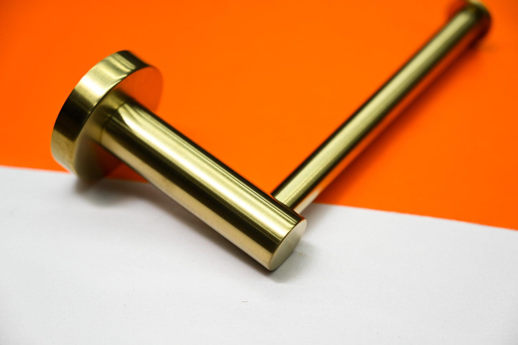 Brushed Gold Toilet Roll Holder