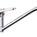 TK72K Duck Handle Kitchen Mixer – 40mm cartridge, 132mm mixer height, 129mm(H) x 226mm(D) spout, WELS 5 Star, modern kitchen faucet.