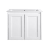 Luna 600W-SD Wall Hung Vanity 460mm  – Modern Floating Bathroom Cabinet