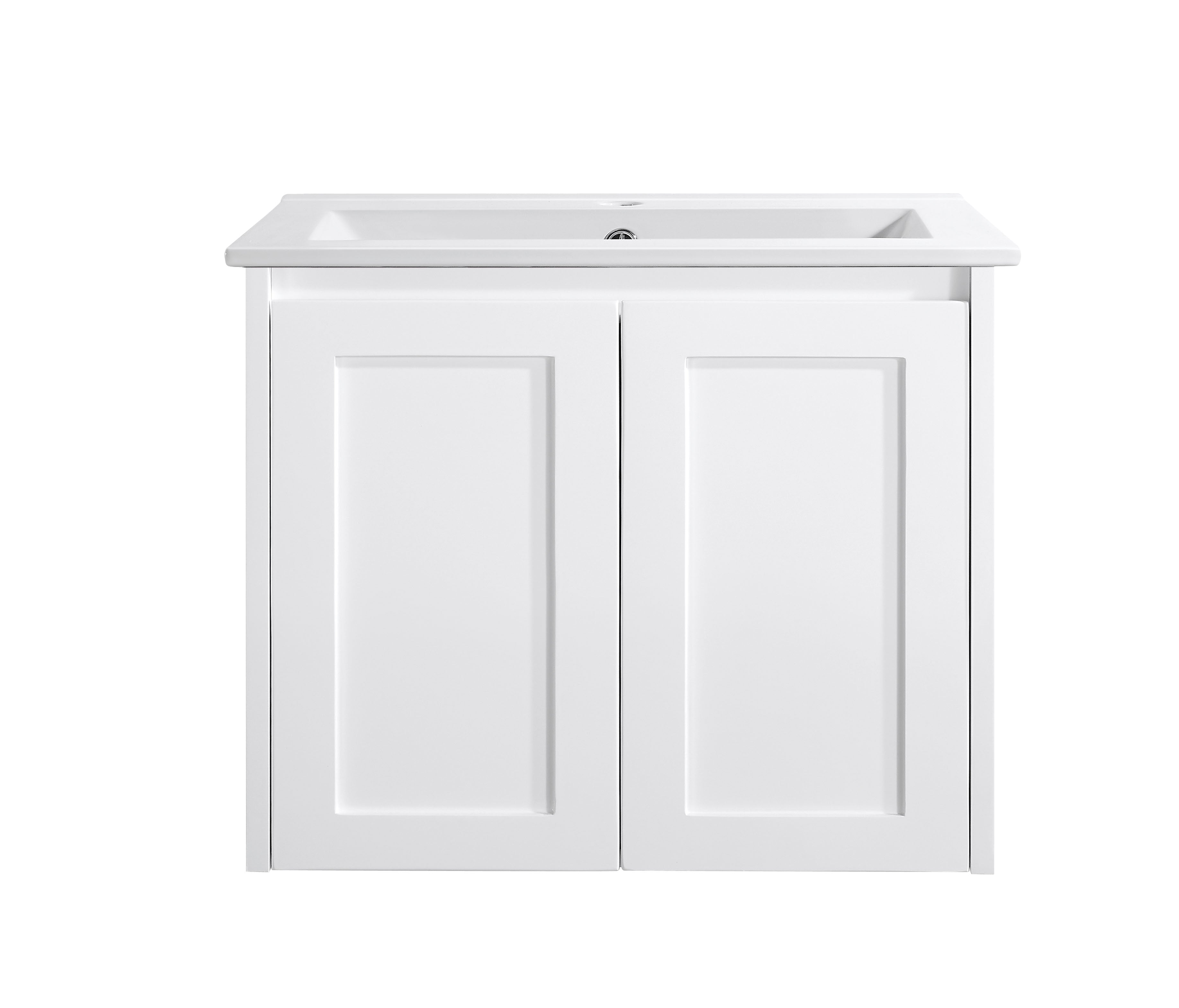 Luna 600W-SD Wall Hung Vanity 460mm  – Modern Floating Bathroom Cabinet