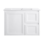 Luna -750W-SD Wall Hung Vanity 460mm  – Modern Floating Bathroom Cabinet