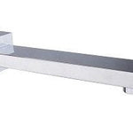 PK-4003 Rectangular Bath Spout – Modern 180mm Bath Spout with Chrome Finish
