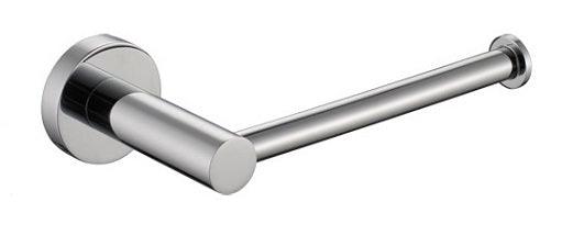 5051-1 Round Toilet Paper Holder – Chrome wall-mounted holder for modern bathrooms with sleek round design.
