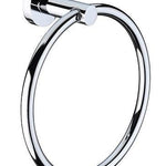 5060 Round Towel Ring – Chrome wall-mounted ring for modern bathrooms, ideal for hanging towels.
