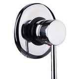 TK70W Round Wall Mixer – Chrome-plated bathroom wall mixer with round design and 40mm cartridge for modern bathrooms.