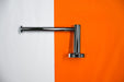 Round Toilet Paper Holder 5051-1 – Chrome finish, modern design, wall-mounted for contemporary bathroom spaces.