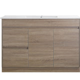 Tobi 1200LA1 Freestanding 460mm Vanity Natural Timber & Oak Finish