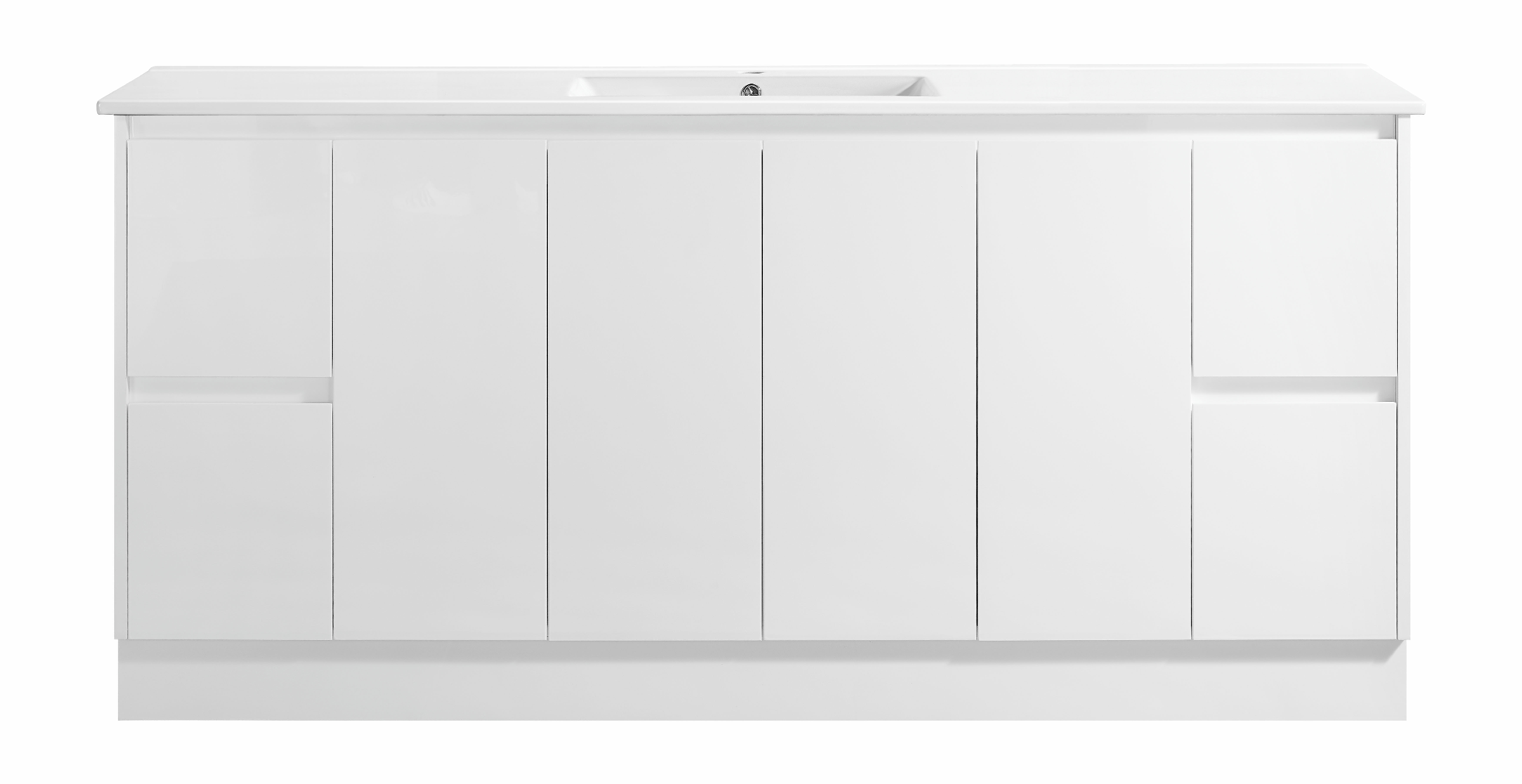 Sammy 1800W Freestanding 460mm  Vanity – Gloss or Matt 2-Pack Finish with Soft Close Drawers