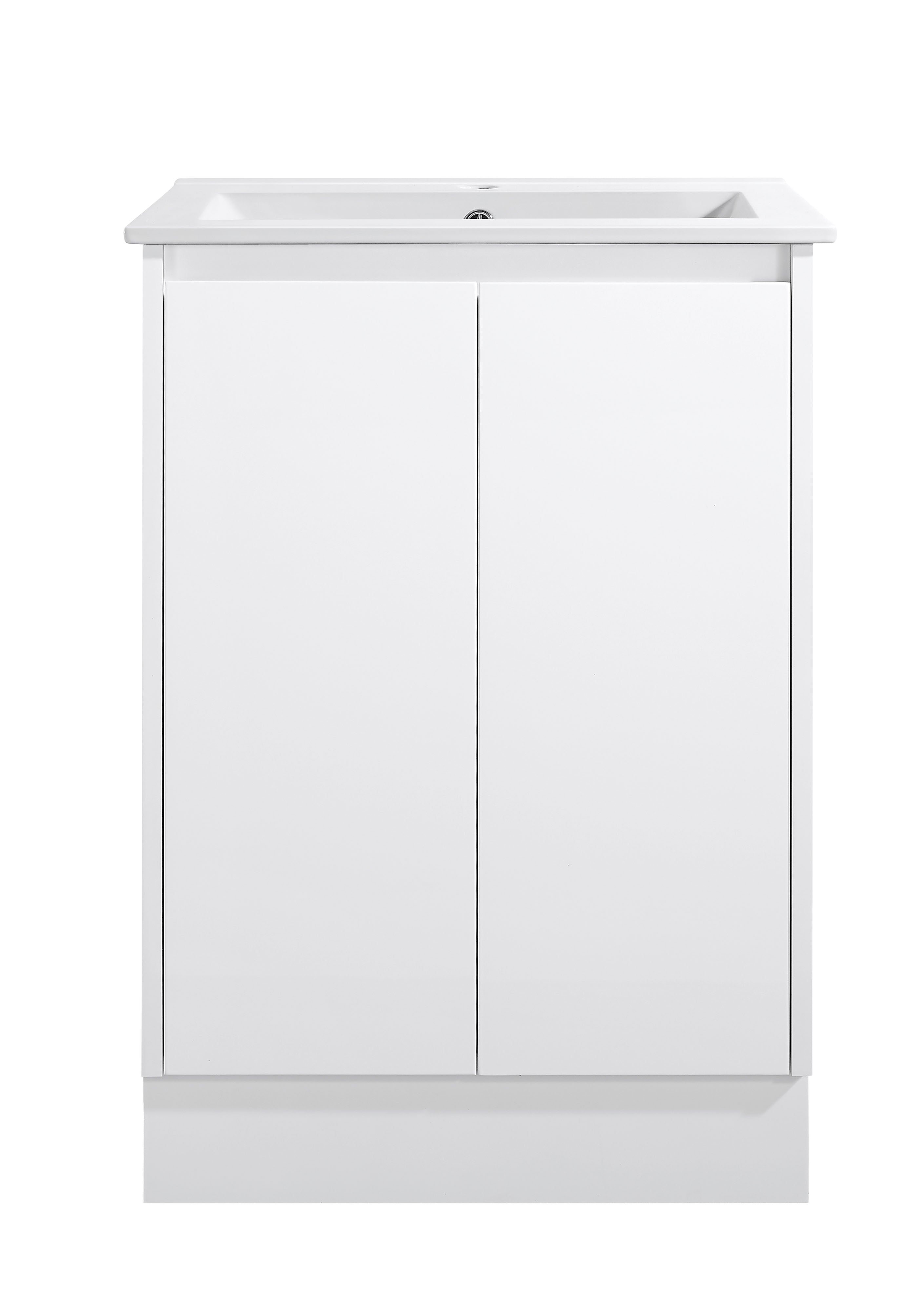 Sammy 600W Freestanding 460mm  Vanity – Gloss or Matt 2-Pack Finish with Soft Close Drawers
