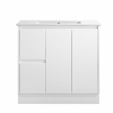 Sammy 900WL Freestanding 460mm  Vanity – Gloss or Matt 2-Pack Finish with Soft Close Drawers