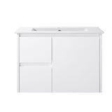 Sierra 750 Wall Hung 360mm  Vanity – Gloss or Matt Finish with Soft Close Drawers