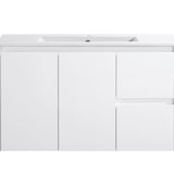 Sierra 900 Wall Hung 360mm  Vanity – Gloss or Matt Finish with Soft Close Drawers