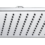 SPT-2020 Square Shower Head – Polished chrome 200x200mm square showerhead with water-efficient performance and modern design.