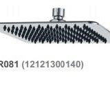 SSR-081 Square Shower Head – Polished chrome 200x200mm square showerhead for efficient and luxurious shower performance.