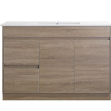 Tobi 1200LA1 Freestanding 460mm Vanity Natural Timber & Oak Finish