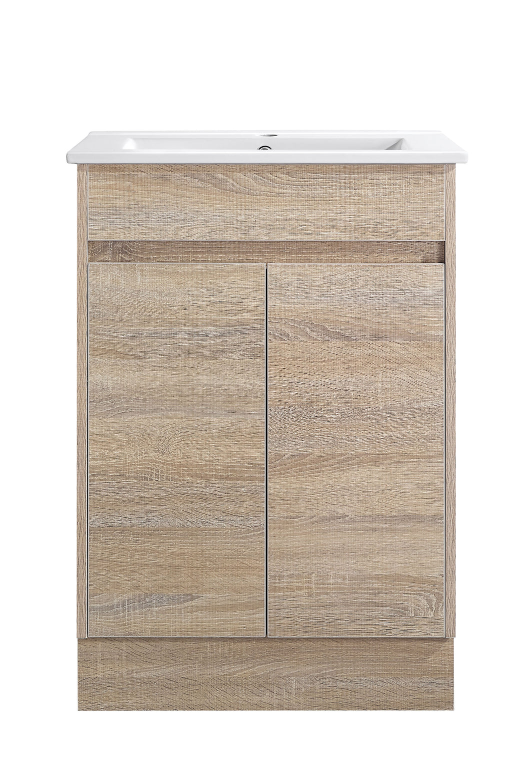 Tobi 600A1 Freestanding 460mm Vanity Natural Timber & Oak Finish
