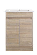 Tobi 600A1 Freestanding 460mm Vanity Natural Timber & Oak Finish