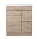 Tobi 750RA1 Freestanding 460mm Vanity Natural Timber & Oak Finish