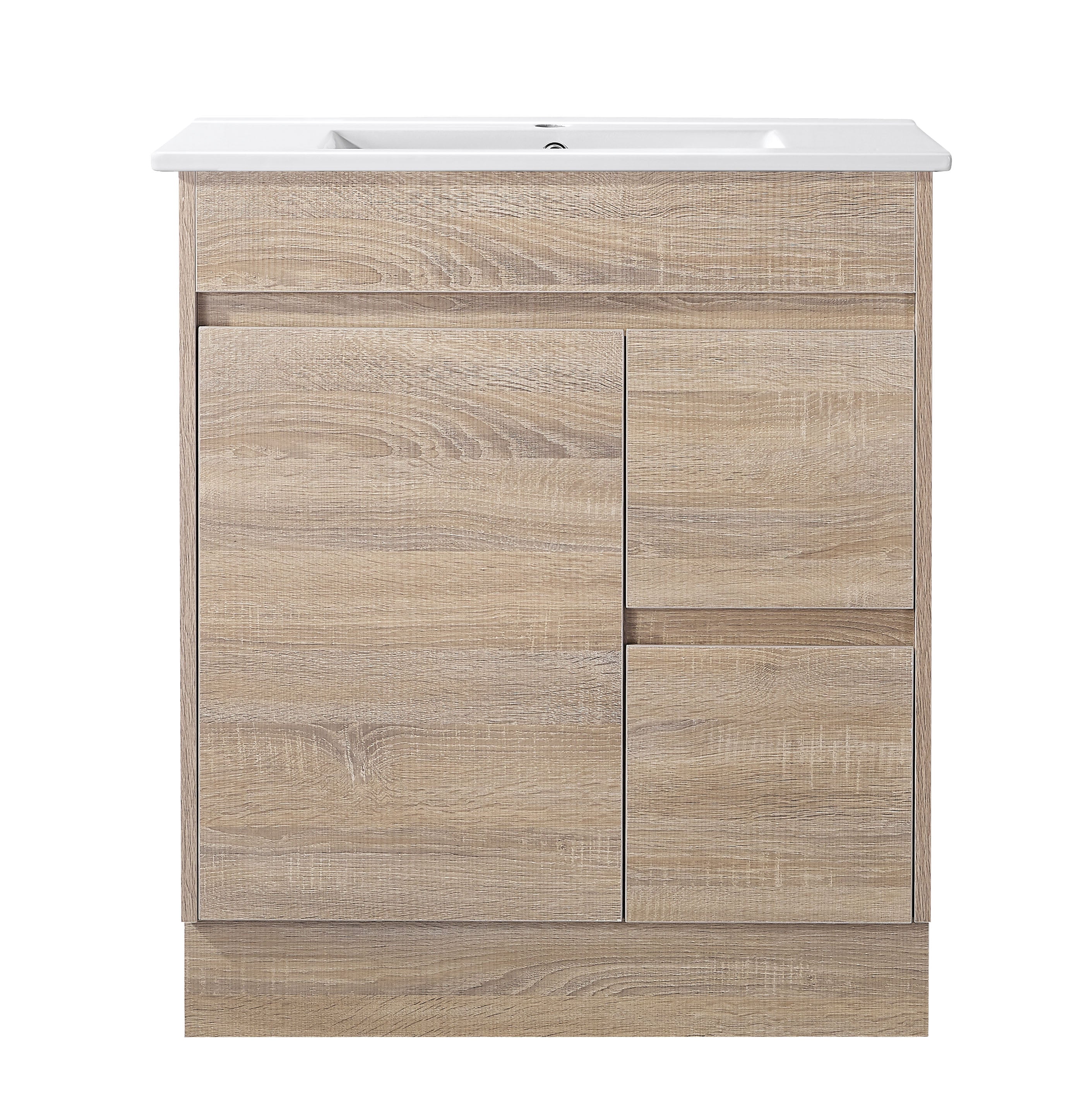 Tobi 750RA1 Freestanding 460mm Vanity Natural Timber & Oak Finish