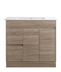 Tobi 900LA1 Freestanding 460mm Vanity Natural Timber & Oak Finish