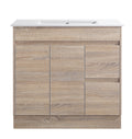 Tobi 900RA1 Freestanding 460mm Vanity Natural Timber & Oak Finish