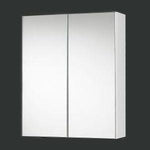 ASC-600 / ASP-600 Two Doors Shaving Cabinet – 600x720x150mm wall-mounted cabinet with mirror doors and soft closing mechanism.