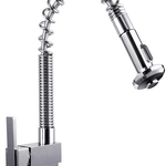 TYO-1840 Vege Spray Mixer – 426mm chrome spray mixer with 214mm (H) x 248mm (D) spout for efficient kitchen use.