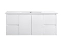Willow 1200W Willow 1800W Vanity  Wall Hung 460mm Vanity – Gloss or Matt 2-Pack Finish with Soft Close Drawers