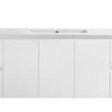 Willow 1500W Vanity  Wall Hung 460mm Vanity – Gloss or Matt 2-Pack Finish with Soft Close Drawers