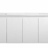 Willow 1800W Vanity  Wall Hung 460mm Vanity – Gloss or Matt 2-Pack Finish with Soft Close Drawers