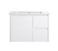 Willow 750W Vanity Wall Hung 460mm Vanity – Gloss or Matt 2-Pack Finish with Soft Close Drawers