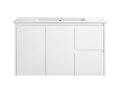 Willow 900W Vanity  Wall Hung 460mm Vanity – Gloss or Matt 2-Pack Finish with Soft Close Drawers